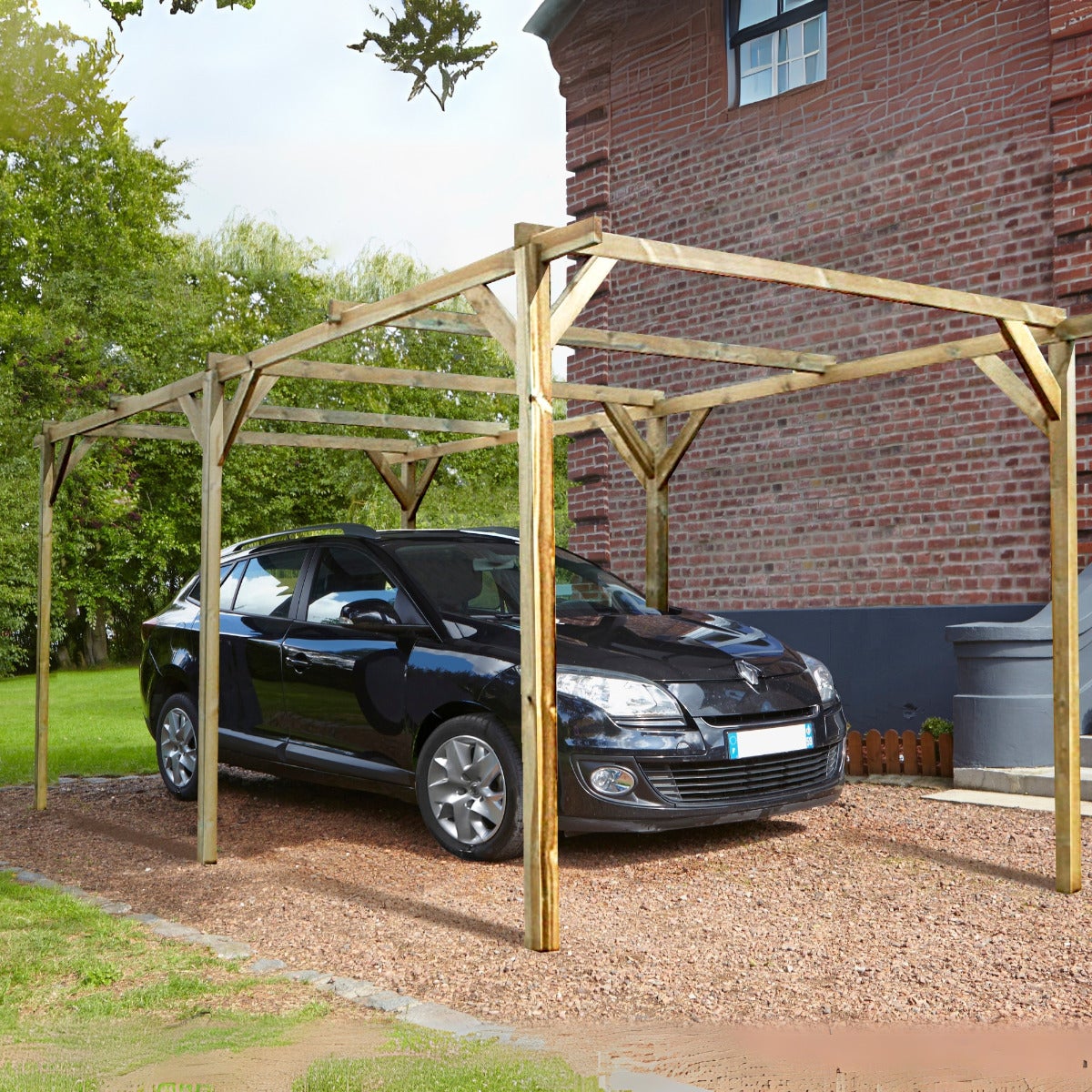 Carport Pergola Henri Geïmpregneerd 512 x 300 cm