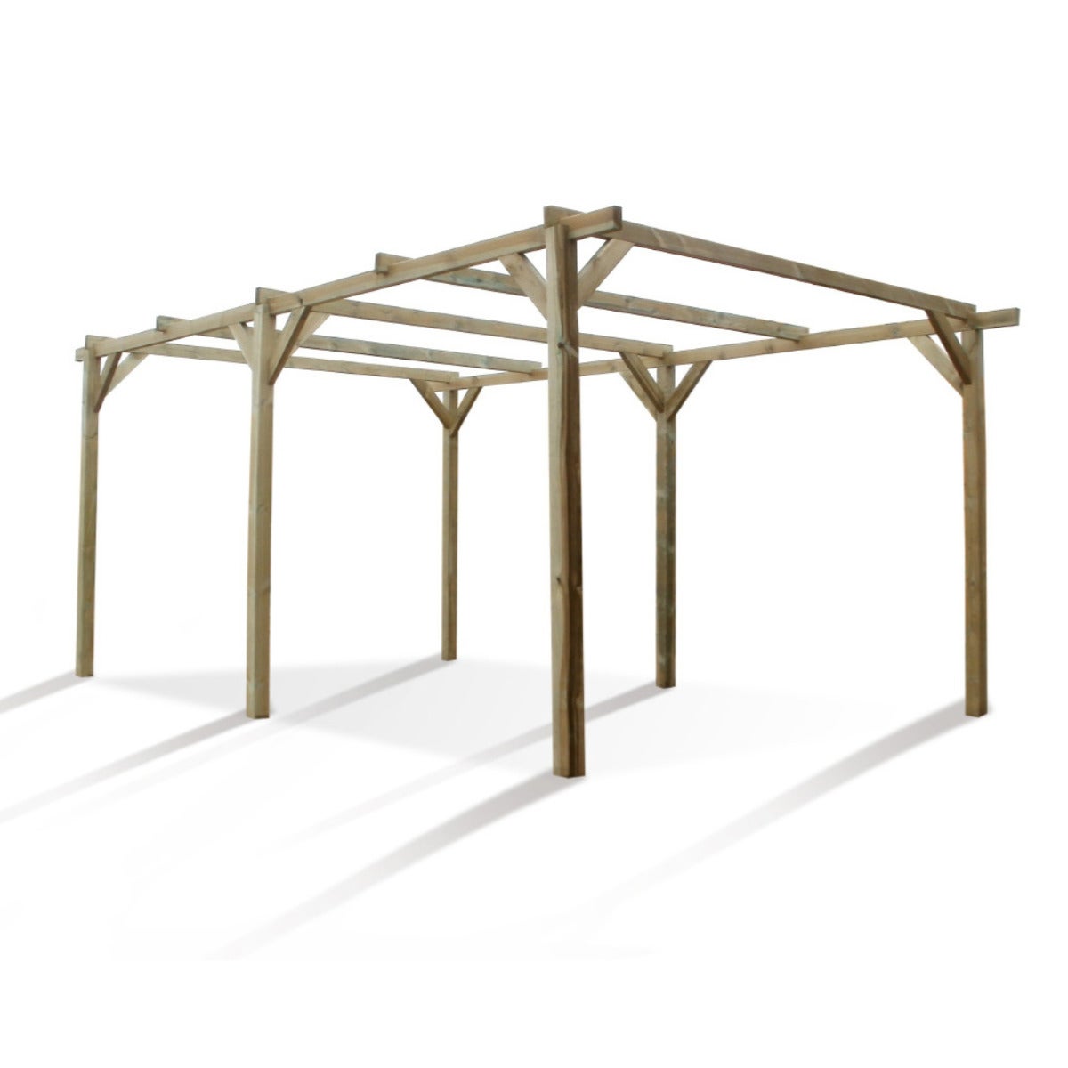 Carport Pergola Henri Geïmpregneerd 512 x 300 cm
