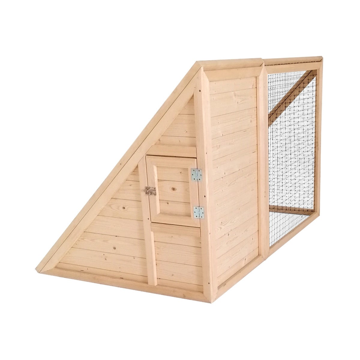 Kippenhok Ava Moderne - met Ren en Dakleer 100 x 62 cm
