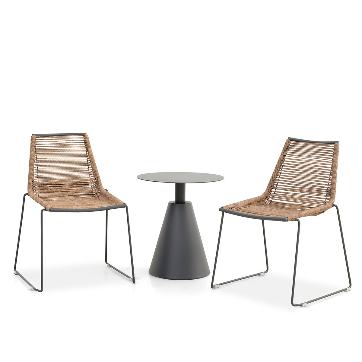 Café set Maui - 2 stoelen + tafel