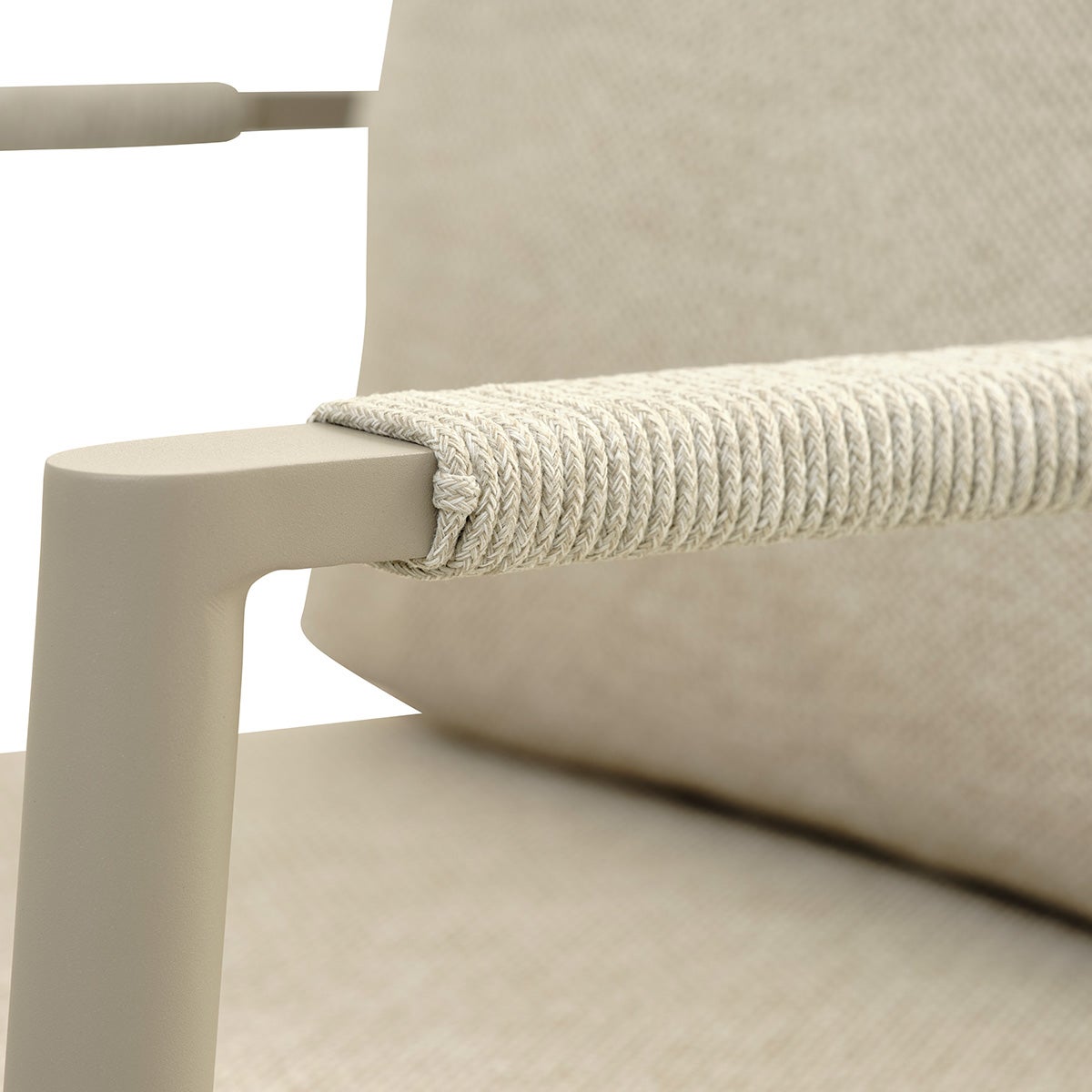 Loungeset Capri - 2 luxe fauteuils + loungebank