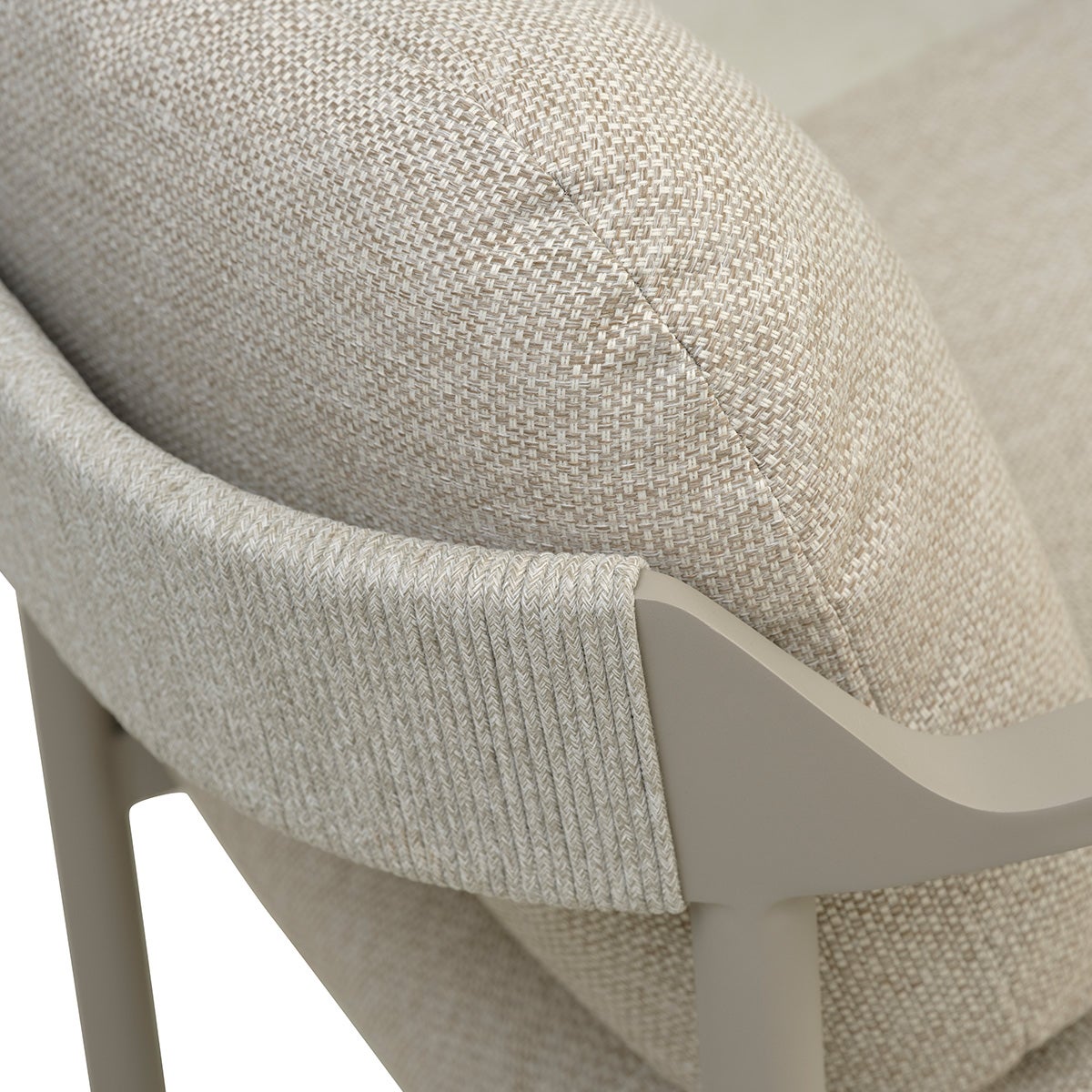 Loungeset Capri - 2 luxe fauteuils + loungebank