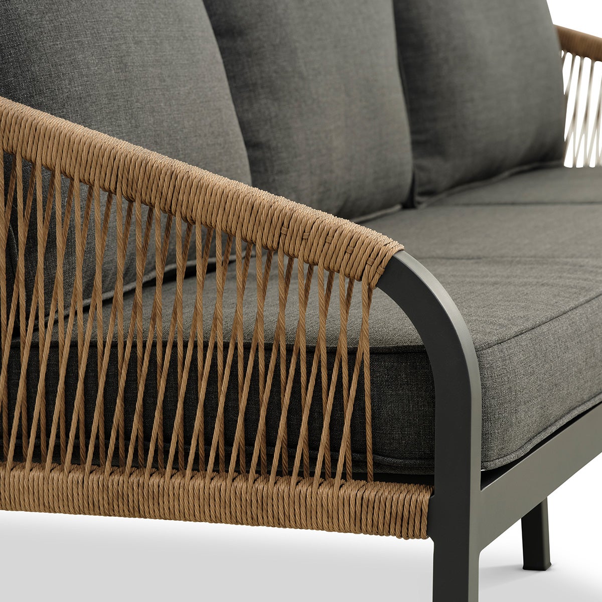 Loungeset Cuba - 2 luxe fauteuils + loungebank