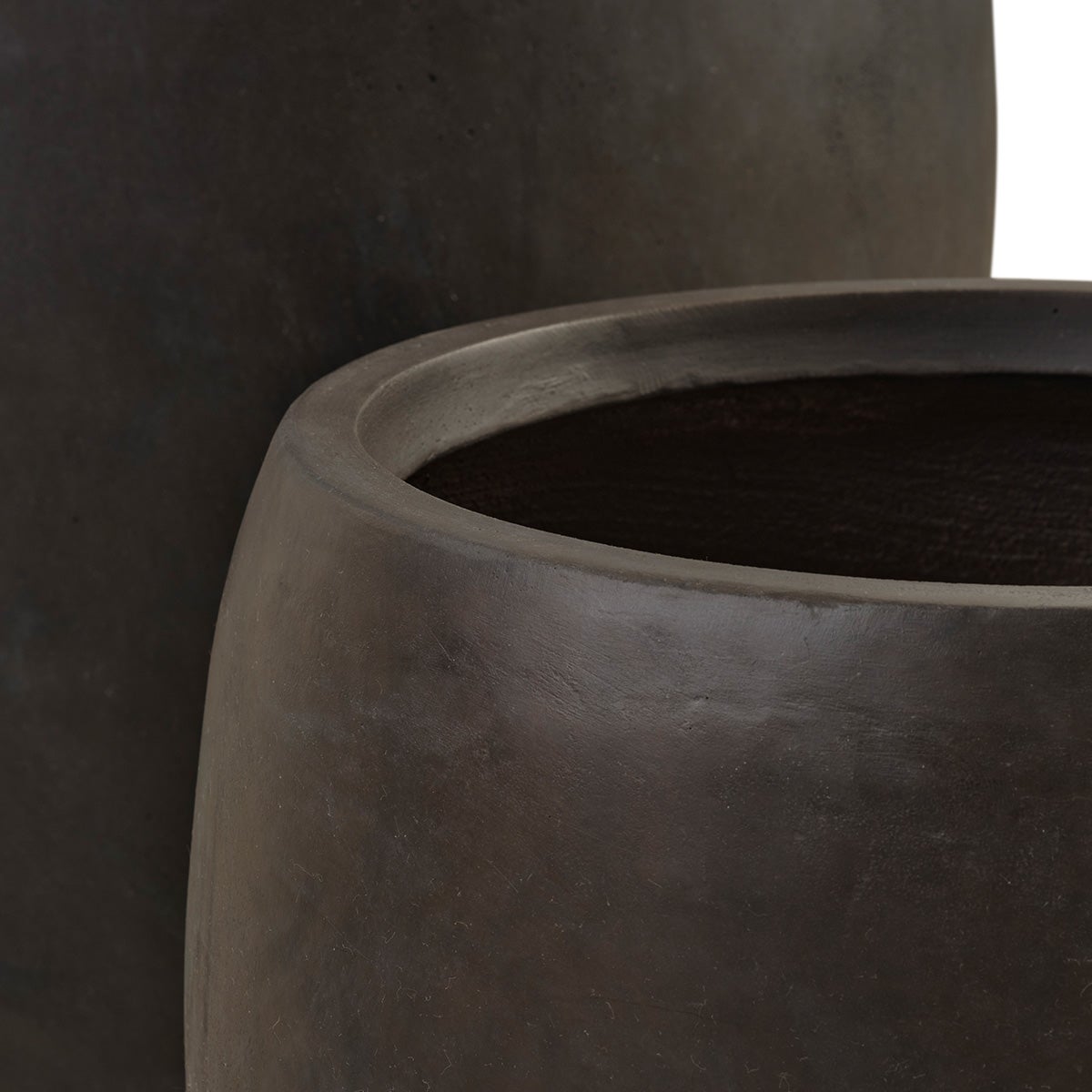 Dahlia bloempot - set van 2 - bruin - Ø67 en Ø46 cm indoor / outdoor