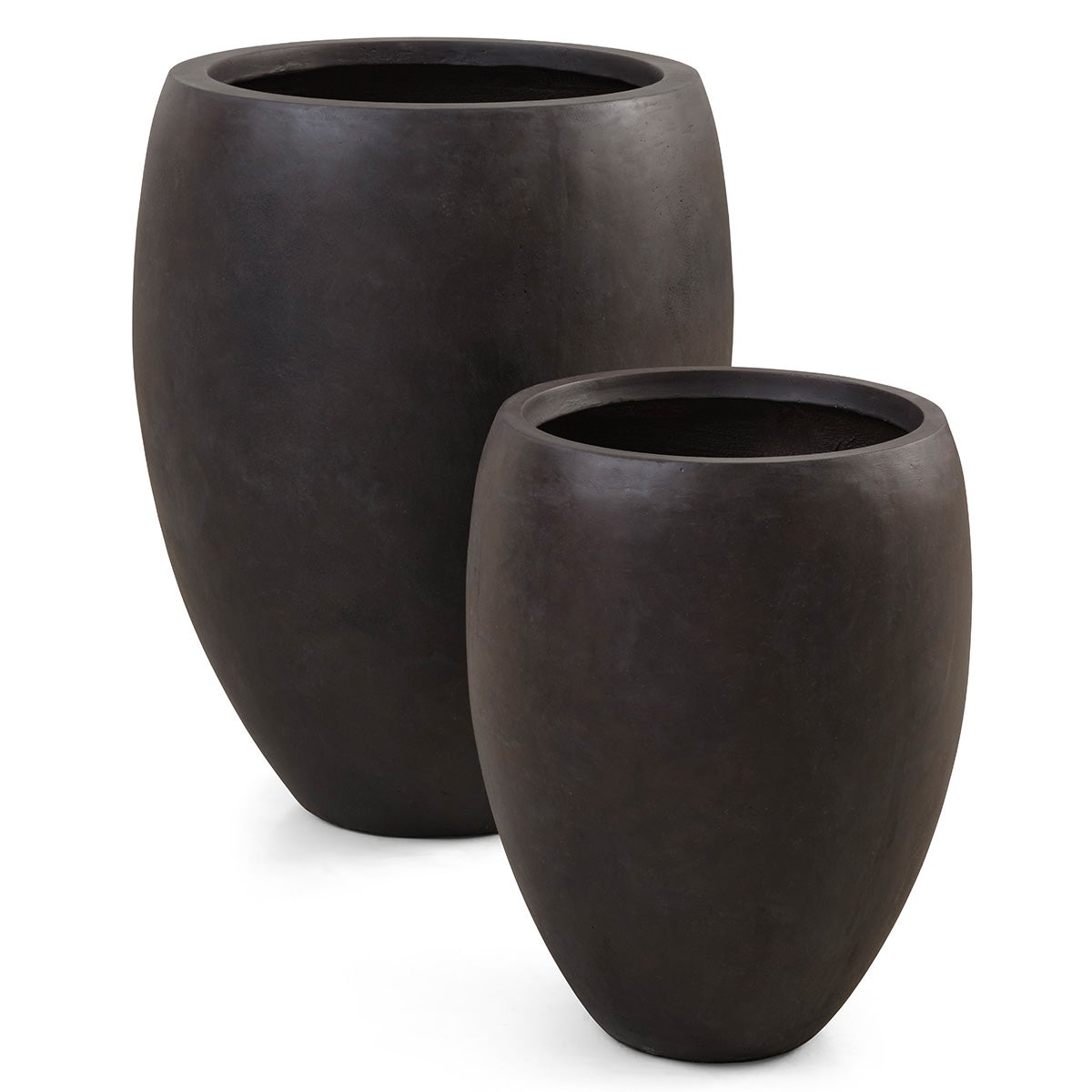 Dahlia bloempot - set van 2 - bruin - Ø67 en Ø46 cm indoor / outdoor
