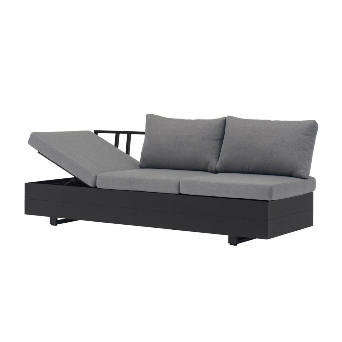 Diego Lounge Tuinset Aluminium met Elementen, Zitkussens en Relax Functie