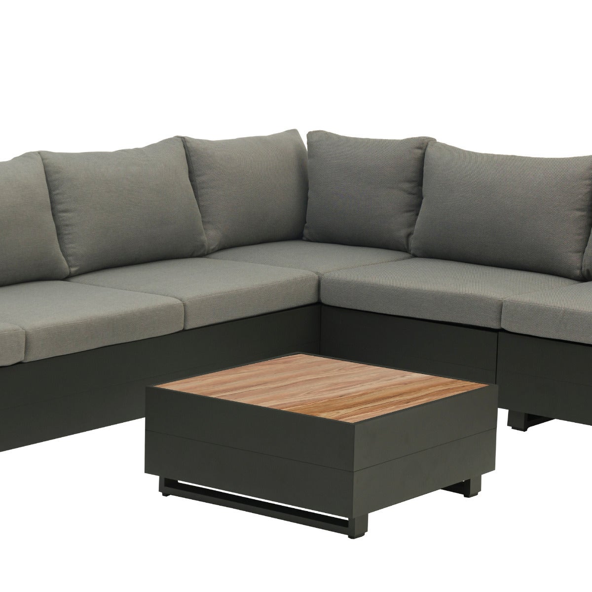 Diego Lounge Tuinset Aluminium met Elementen, Zitkussens en Relax Functie
