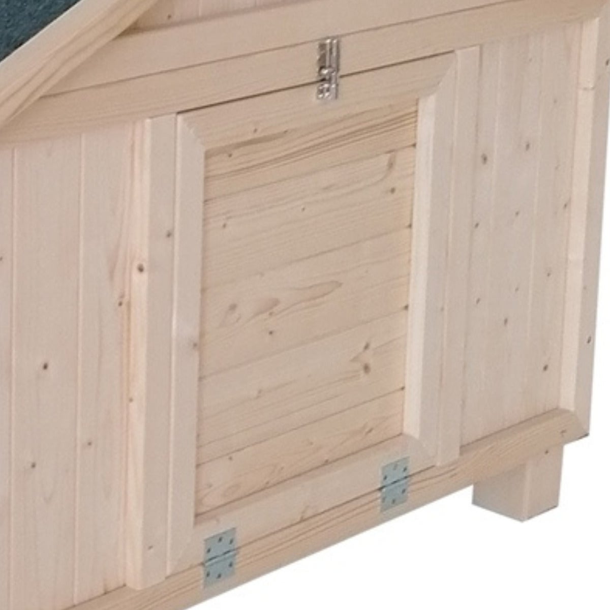 Mobiel Kippenhok met Wielen en Bitumen Dak 150 x 110 cm