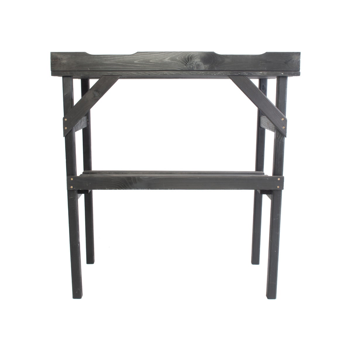 Oppottafel Verzinkt Werkblad Zwart Grenenhout 82 x 38 cm