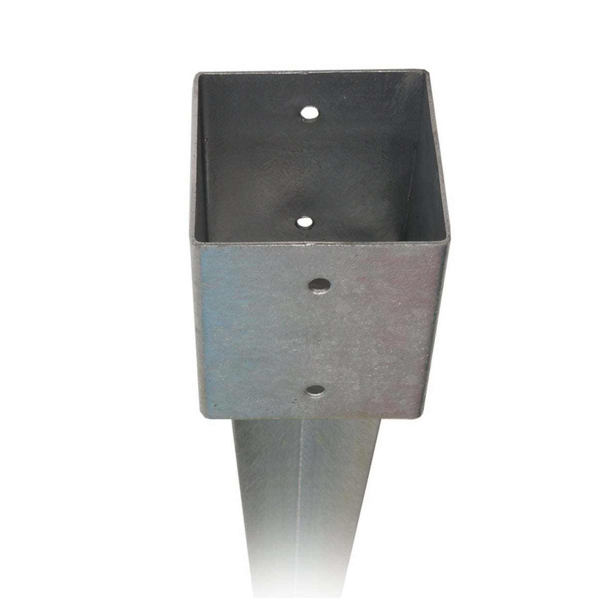 Paalhouder met punt 12.1 x 12.1 x 90 cm - Per Stuk