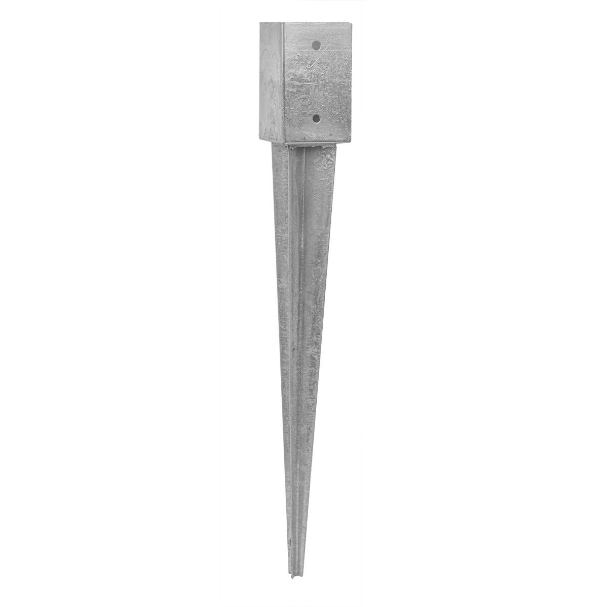 Paalhouder met punt 9.1 x 9.1 x 75 cm - Per Stuk