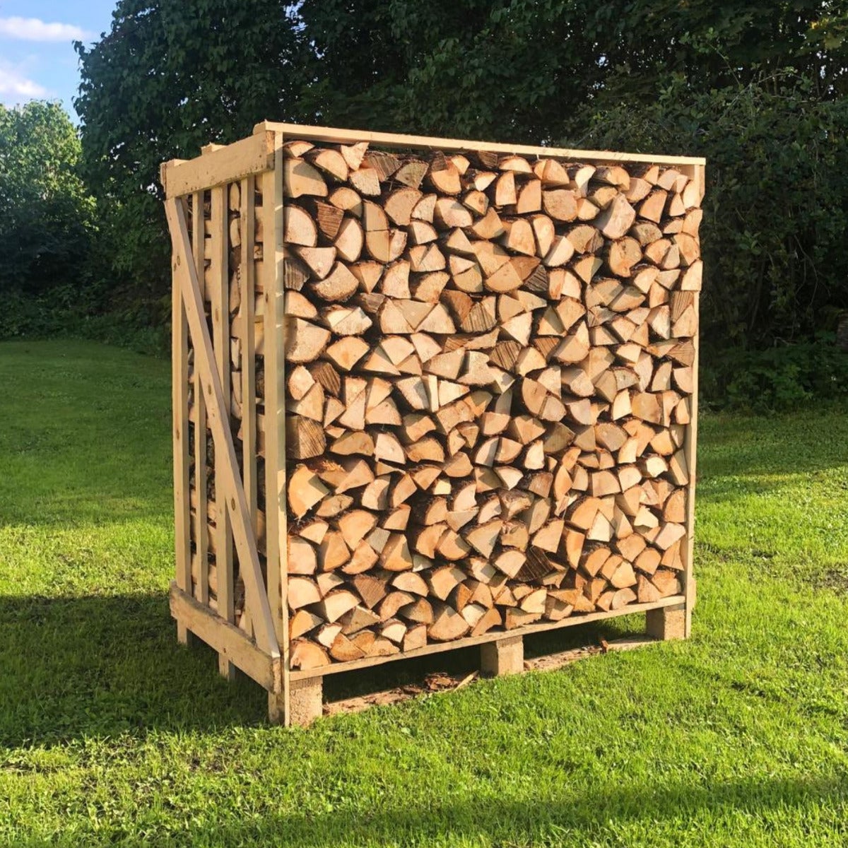 Pallet Haardhout Ovengedroogd Elzenhout 1 m³