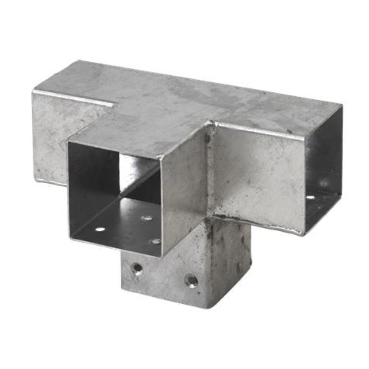 Pergola Hoekverbinding met Verlenging Verzinkt voor 12 x 12 cm palen kubus model