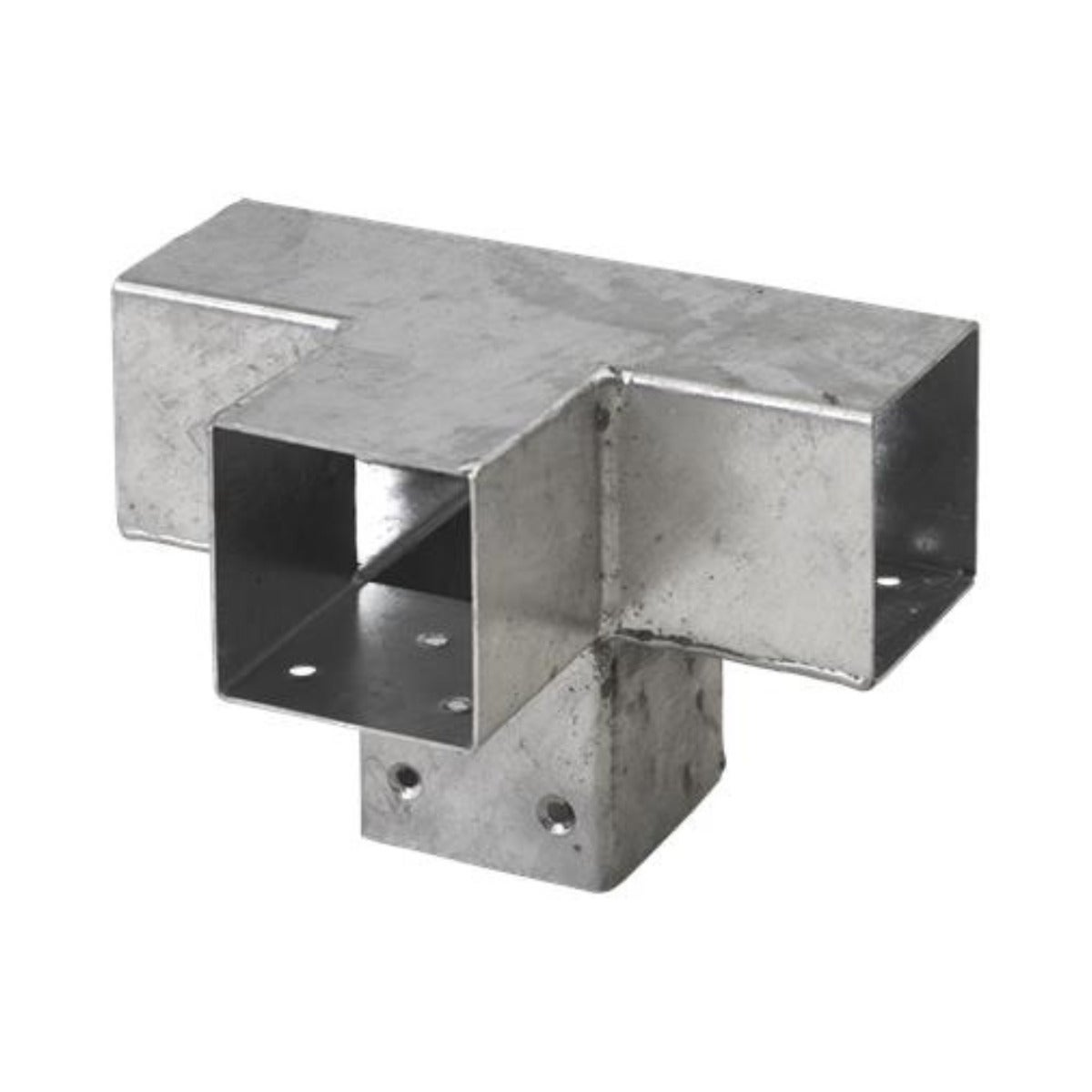 Pergola Hoekverbinding met Verlenging Verzinkt voor 7 x 7 cm palen kubus model