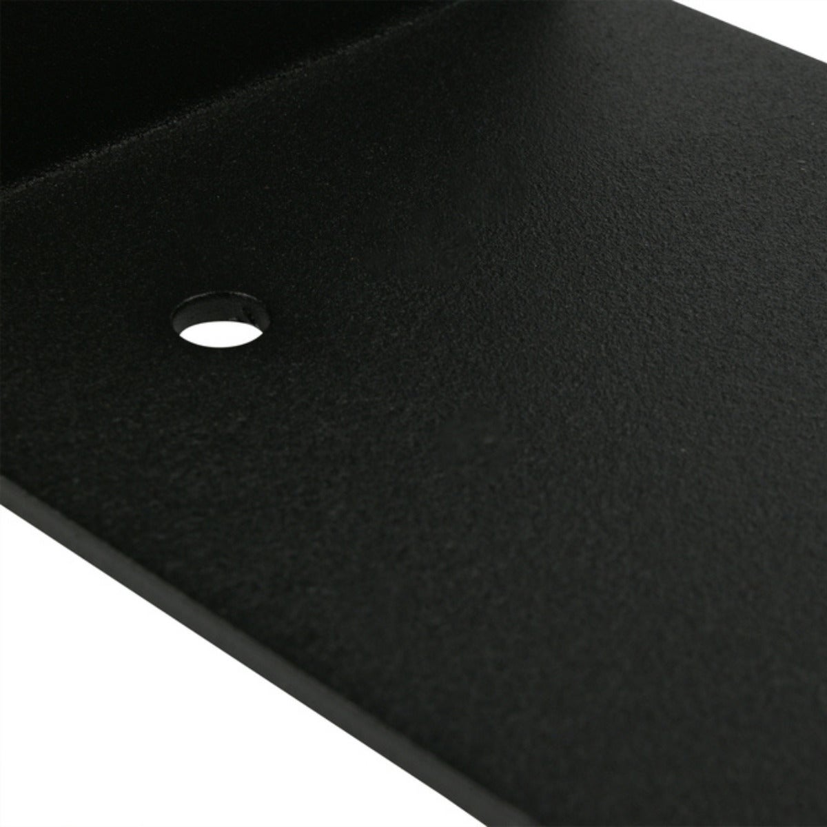 Pergola Muurbevestiging Zwart Gecoat Voor 9 x 9 cm Balken Links - Per Stuk