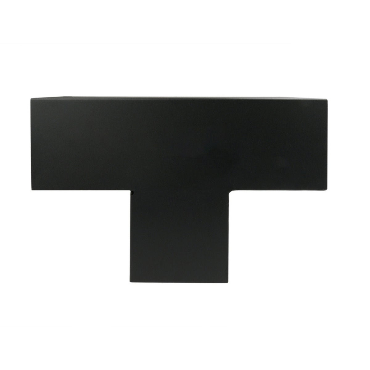 Pergola Verlengstuk Zwart Voor 12 x 12 cm Balken Kubus Model - Per Stuk