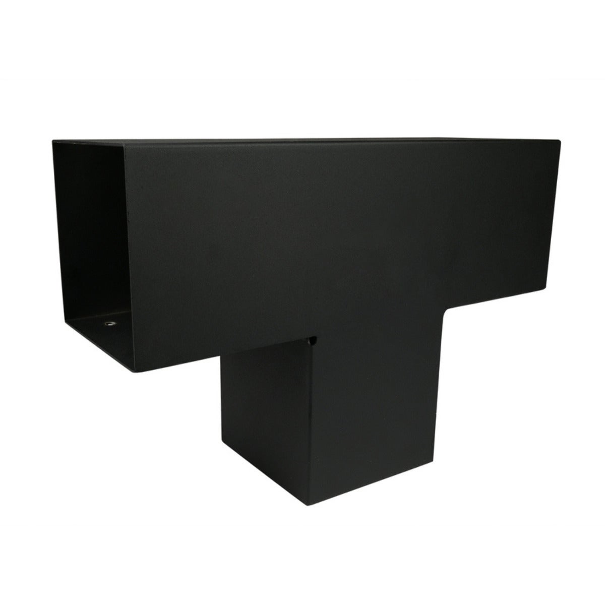 Pergola Verlengstuk Zwart Voor 12 x 12 cm Balken Kubus Model - Per Stuk