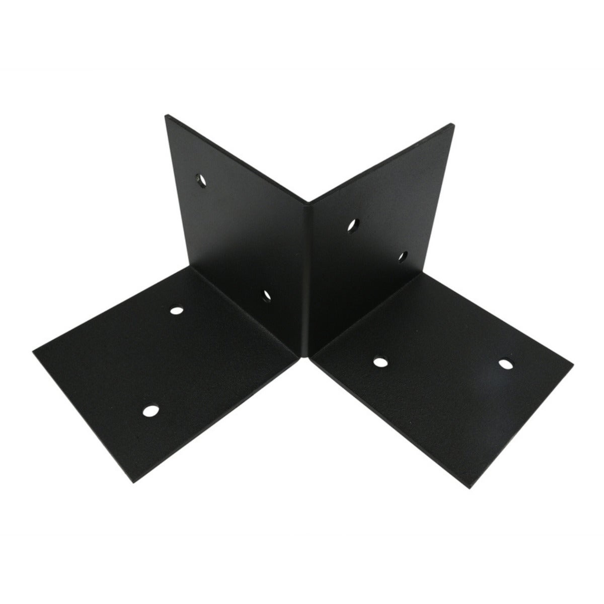 Pergola Vloerelement Zwart Voor 12 x 12 cm Palen - Per Stuk