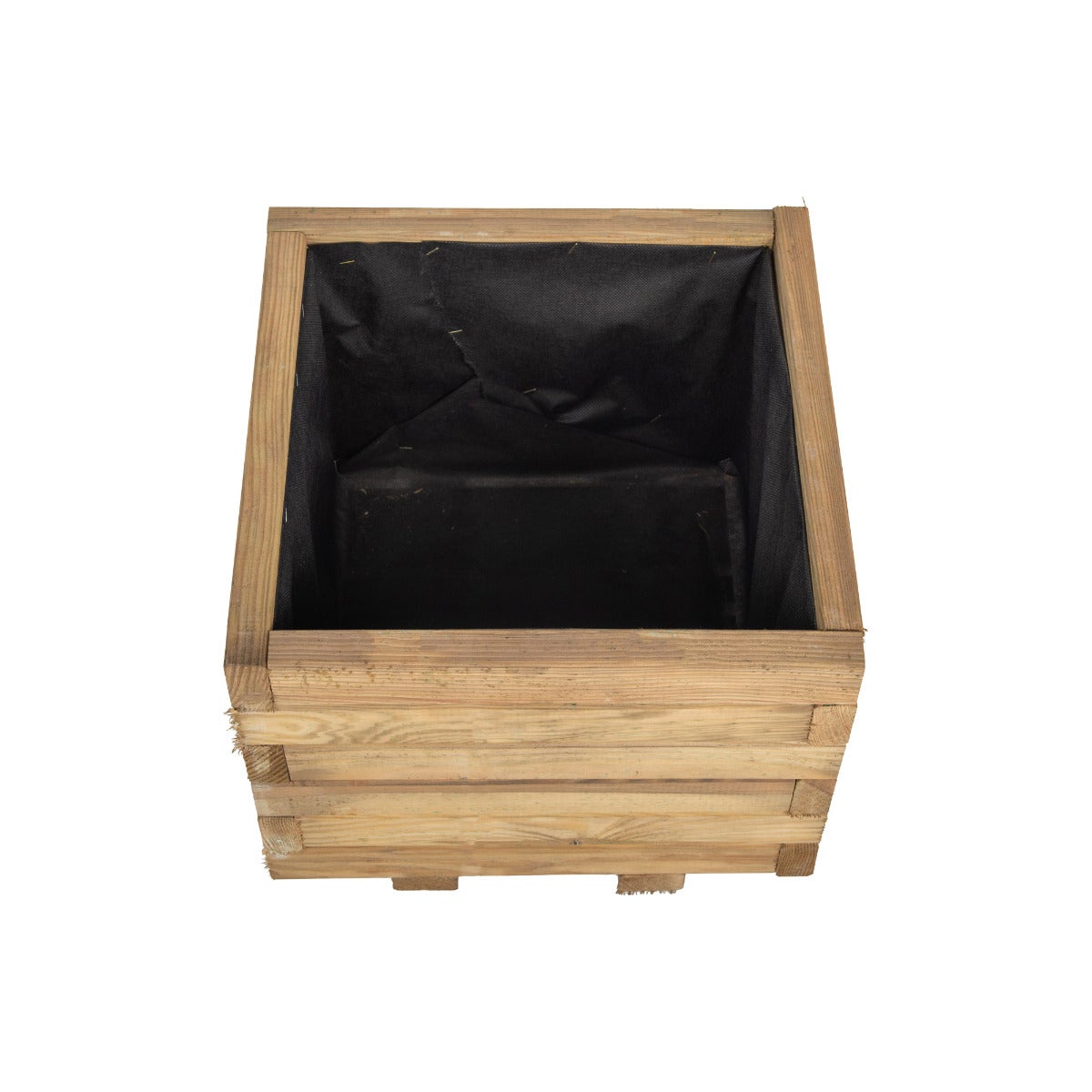 Plantenbak met Worteldoek Grenen 40 x 40 cm