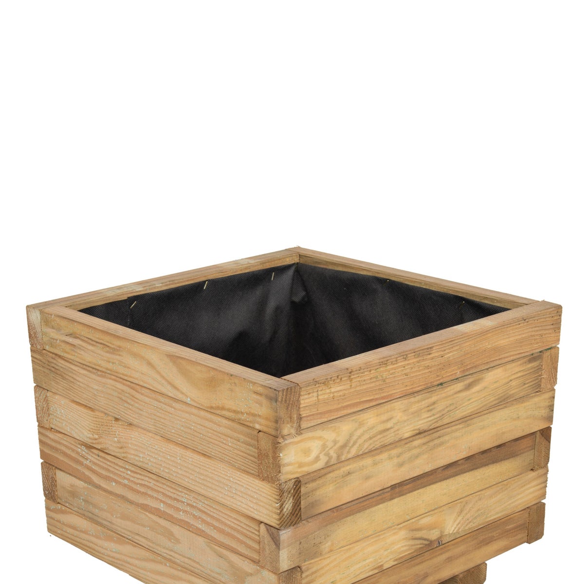 Plantenbak met Worteldoek Grenen 50 x 50 cm