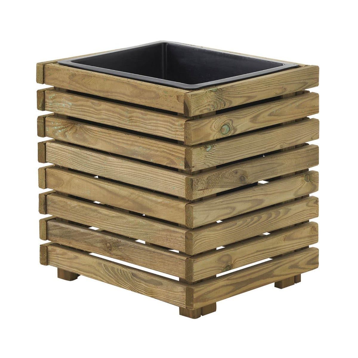 Plantenbak met Binnenbak Grenen 40 x 39 cm