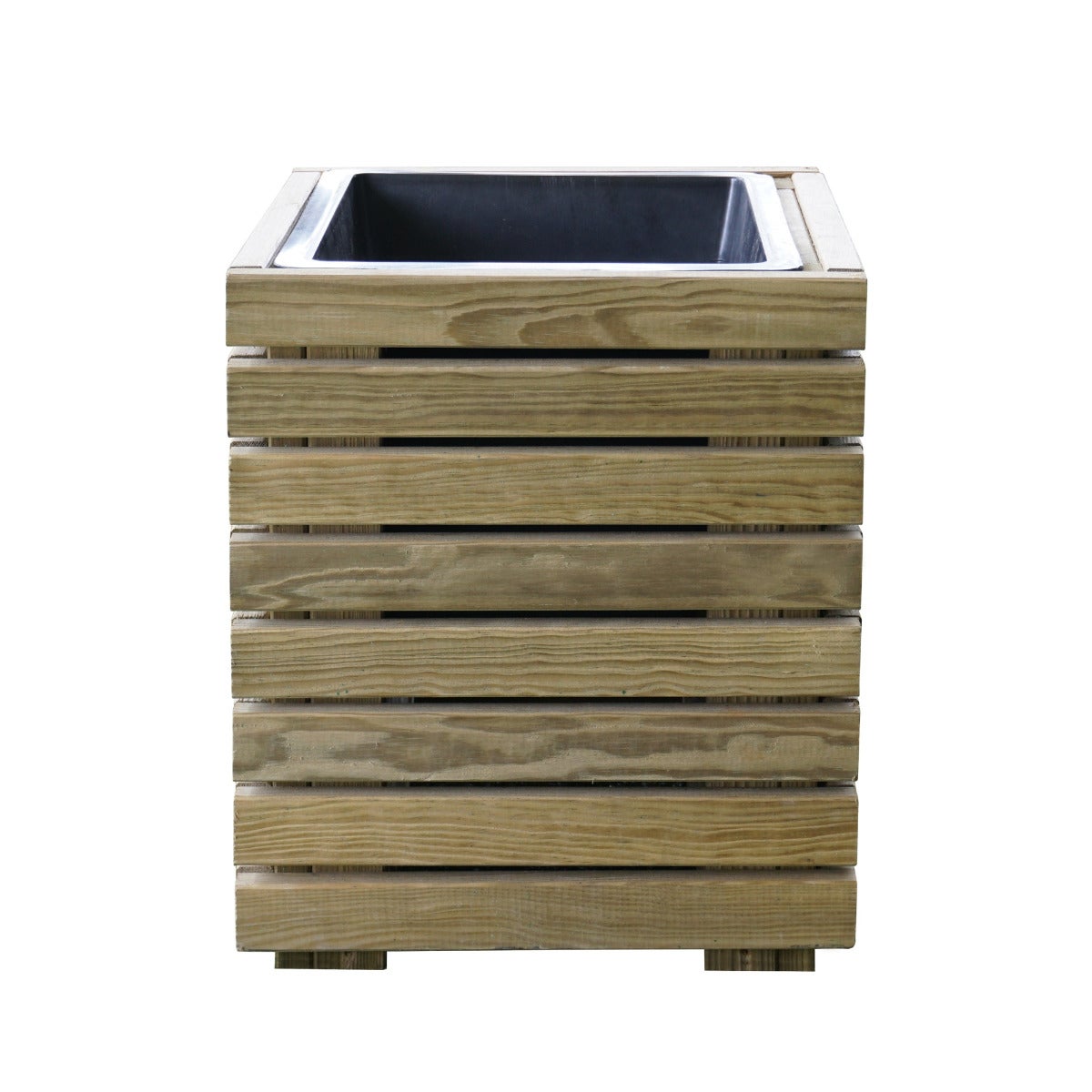 Plantenbak met Binnenbak Grenen 40 x 39 cm