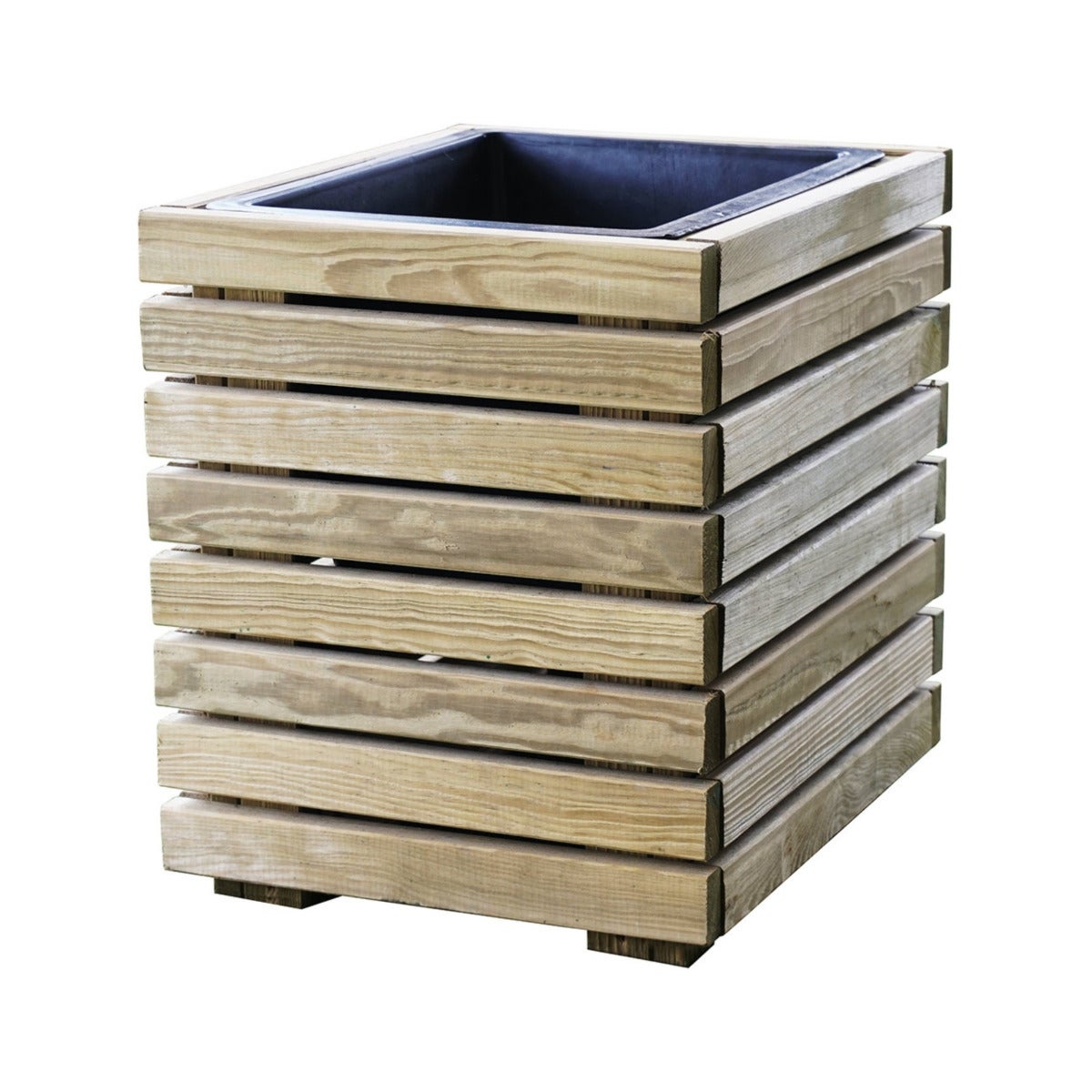 Plantenbak met Binnenbak Grenen 40 x 39 cm