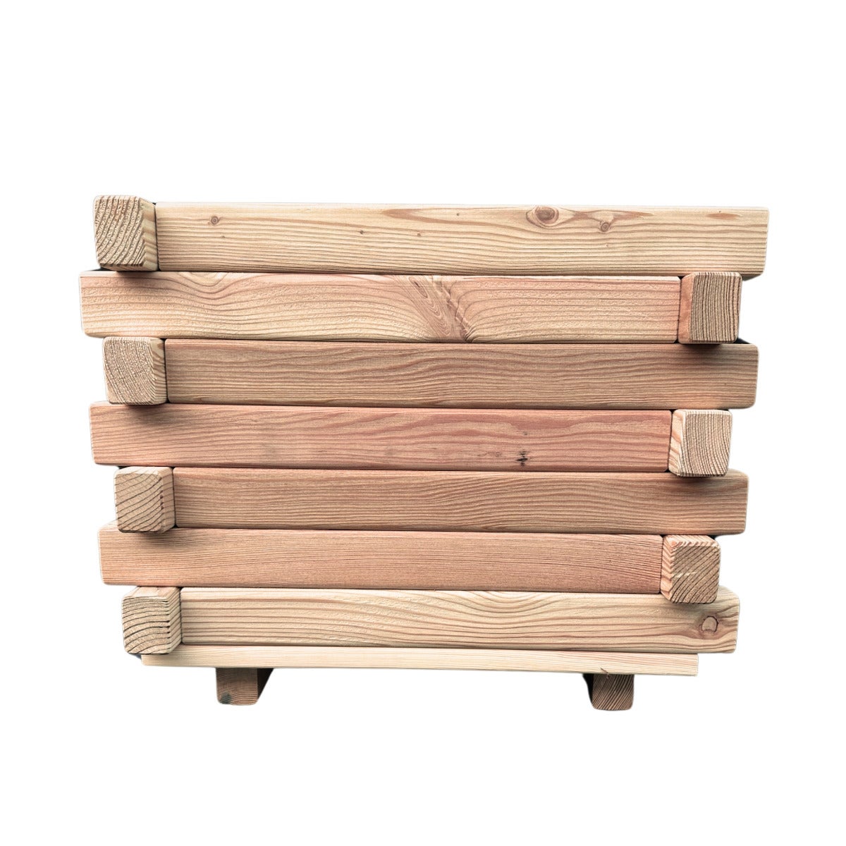 Plantenbak Larikshout Rechthoekig met Worteldoek 60 x 40 cm