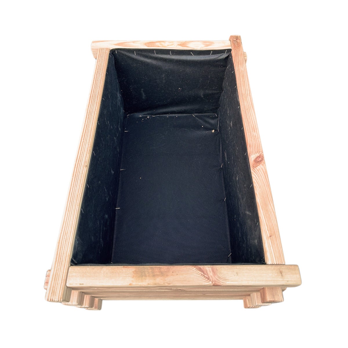 Plantenbak Larikshout Rechthoekig met Worteldoek 60 x 40 cm