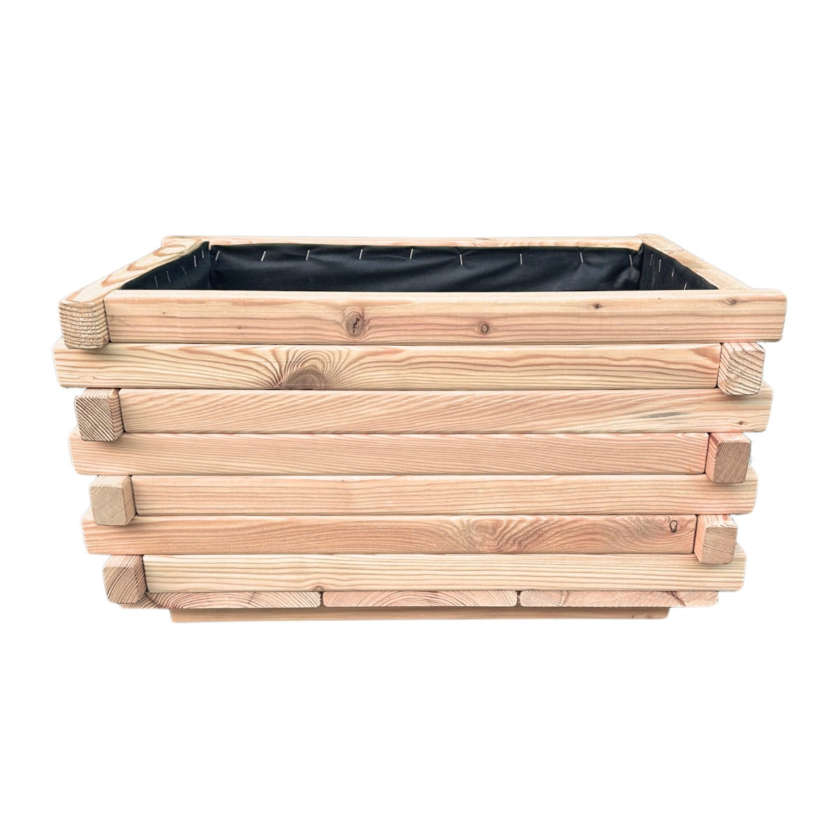 Plantenbak Larikshout Rechthoekig met Worteldoek 60 x 40 cm