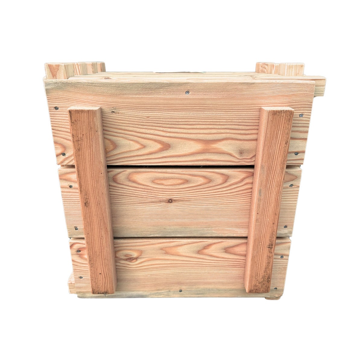 Plantenbak Larikshout Vierkant met Worteldoek 40 x 40 cm