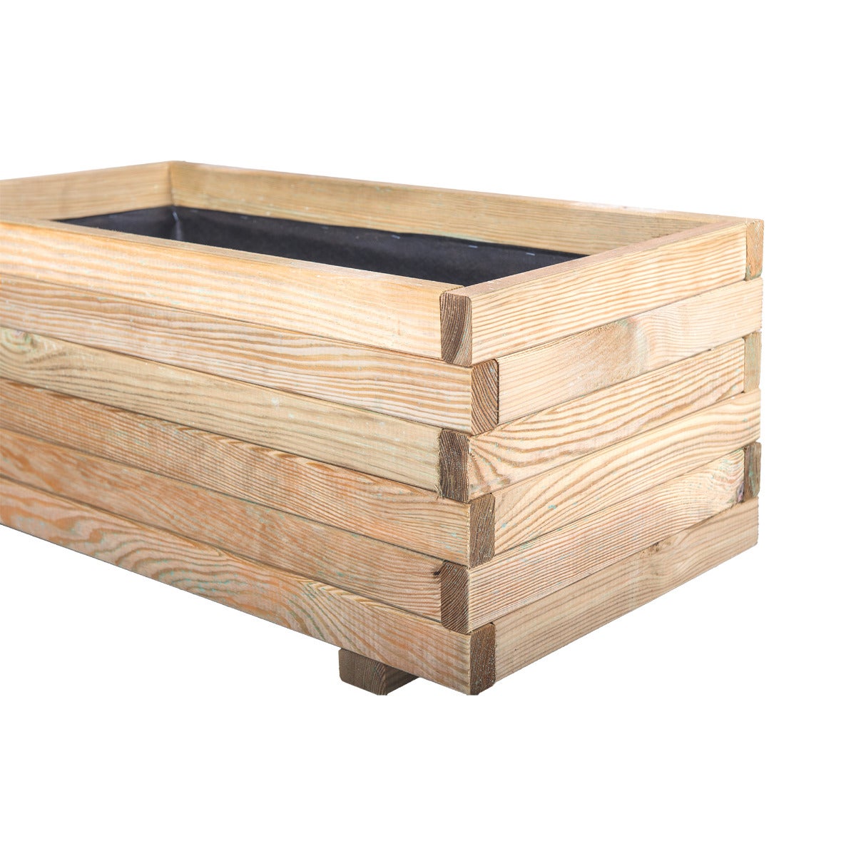 Plantenbak met Worteldoek Grenen 80 x 40 cm