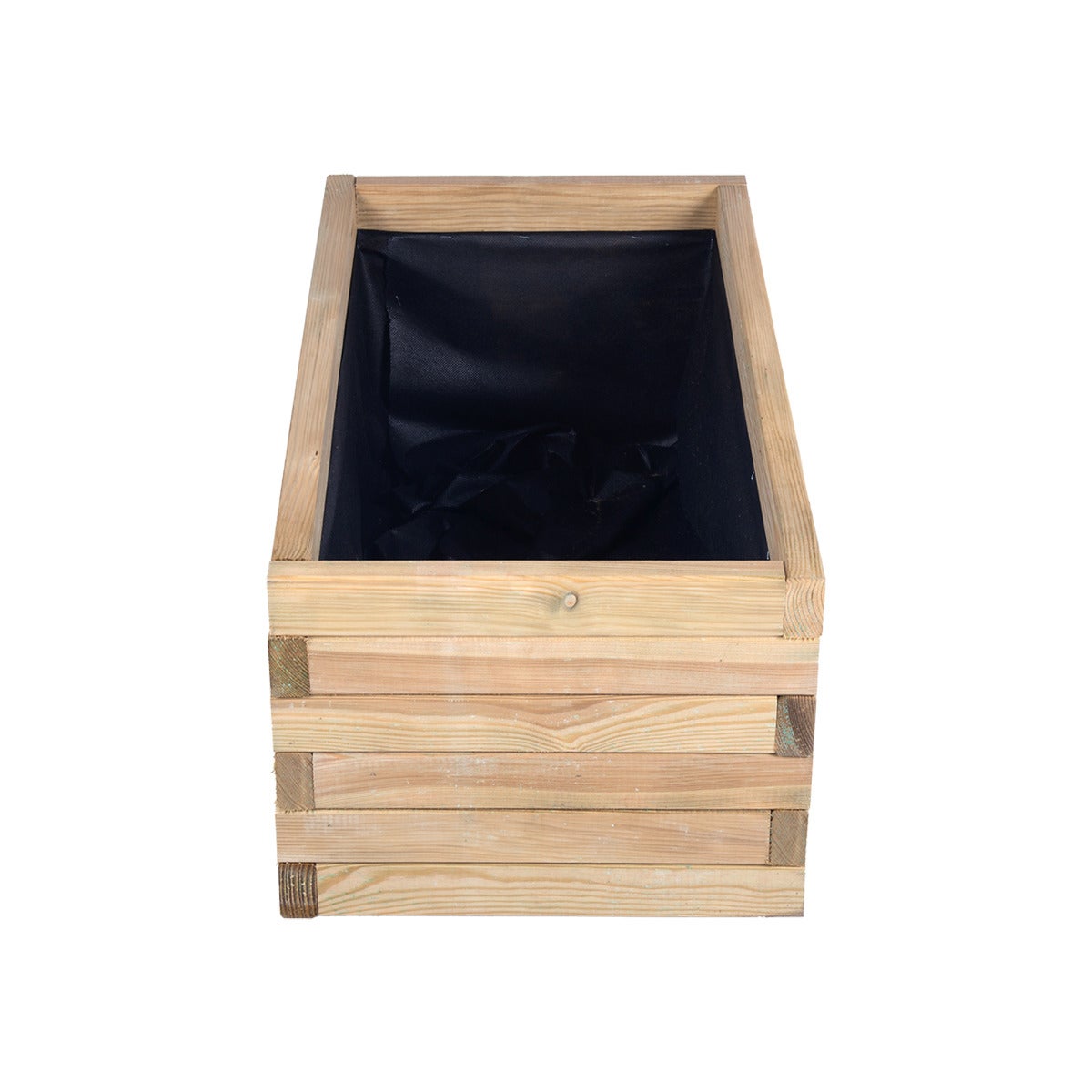 Plantenbak met Worteldoek Grenen 80 x 40 cm