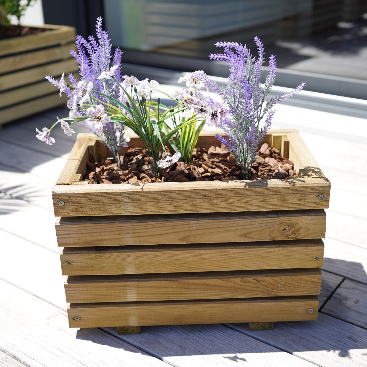 Plantenbak Kaapstad met Worteldoek Geïmpregneerd Grenen 40 x 25 cm