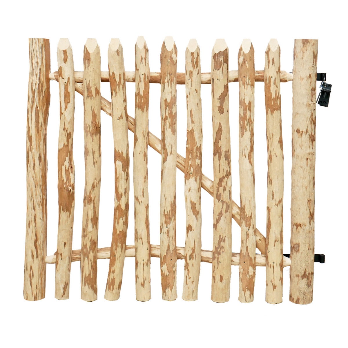 Poort Schapenhek Hazelaarhout 100 x 100 cm - Latafstand 3 - 5 cm