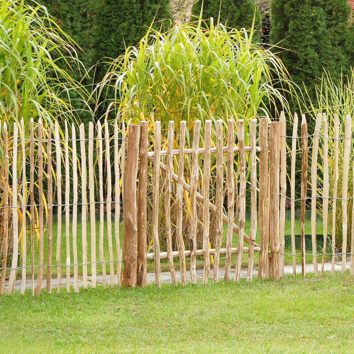 Poort Schapenhek Hazelaarhout 100 x 100 cm - Latafstand 7 - 8 cm