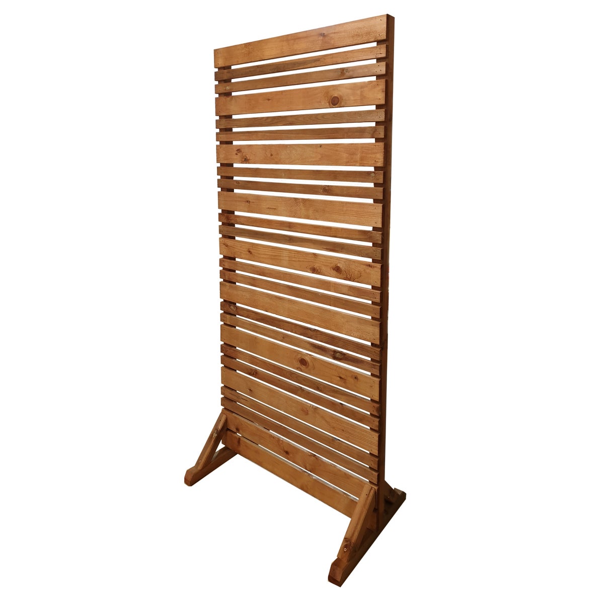 Decoratief Privacy Tuinscherm op Poten Grenen 80 x 180 cm