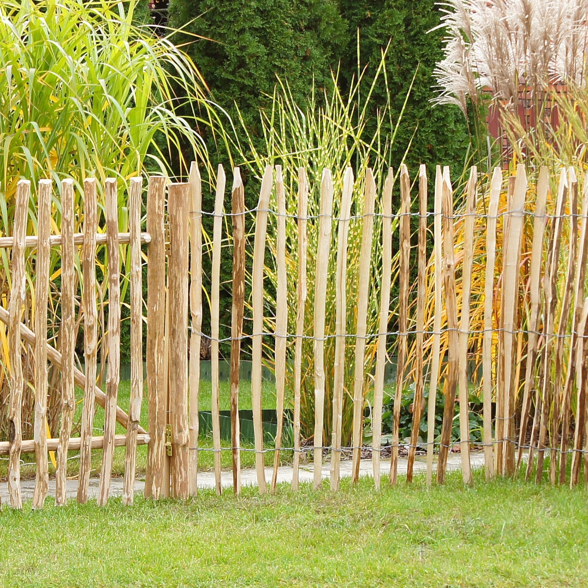 Schapenhek Rol Hazelaarhout 500 x 100 cm - Latafstand 3 - 5 cm