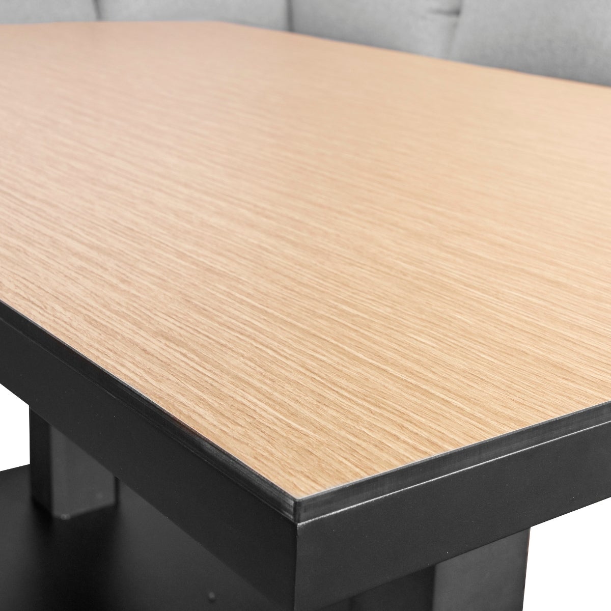 Toscane Hoekbank Loungeset Aluminium met Verstelbare Tafel en Kussens