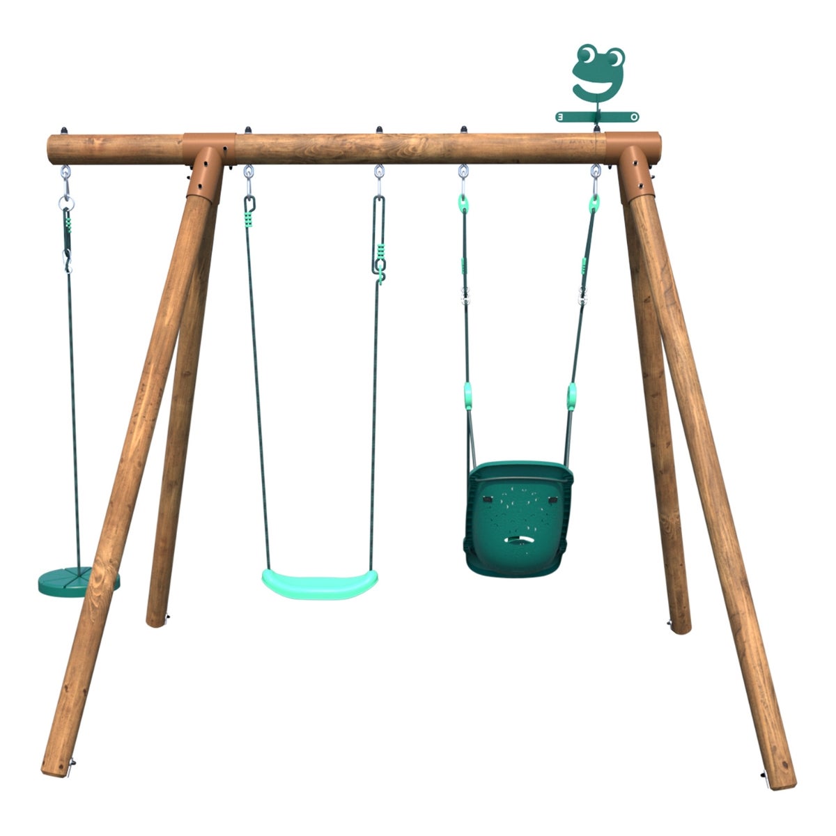 Soulet Schommel Tiago met Babyschommel en Schijfzitje