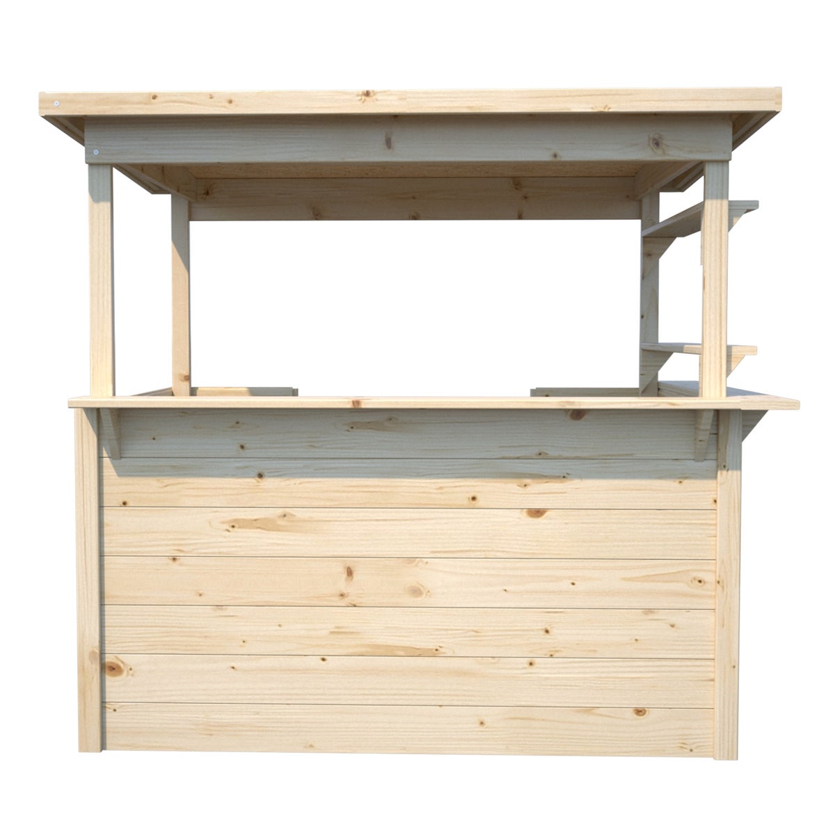 Soulet Houten Kraam Speelhuis Playa met Bitumen Dak - 131 x 83 x 118 cm