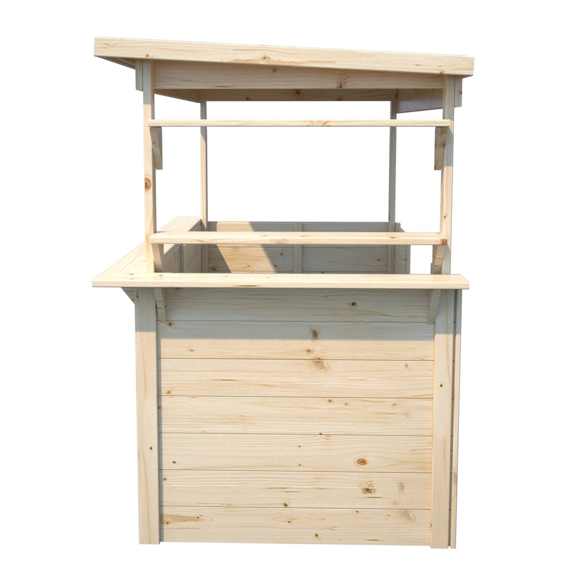 Soulet Houten Kraam Speelhuis Playa met Bitumen Dak - 131 x 83 x 118 cm