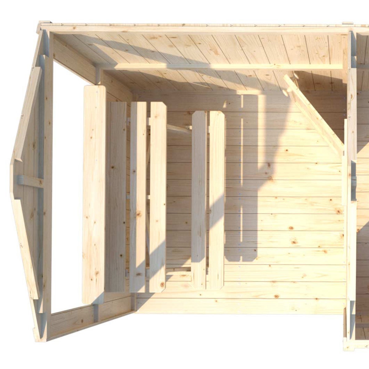 Soulet Speelhuis Jazz Hout 242 x 143 x 160 cm