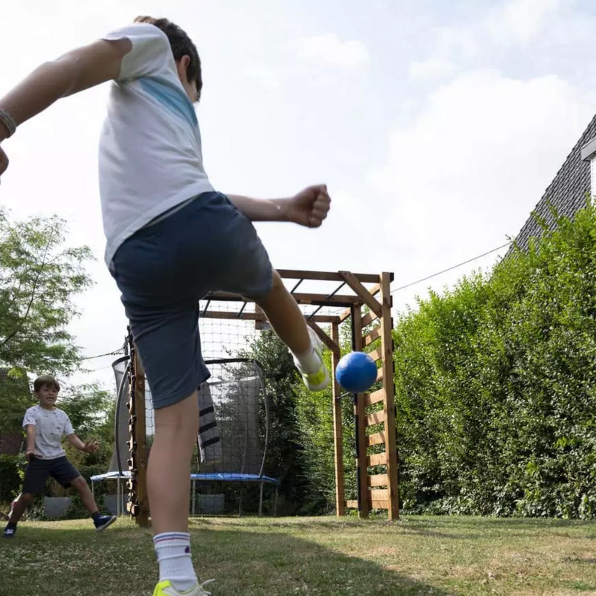 Soulet Multi-Speeltoestel Odin met Klimrek, Monkey Bars, Doel, Basket en Bokszak