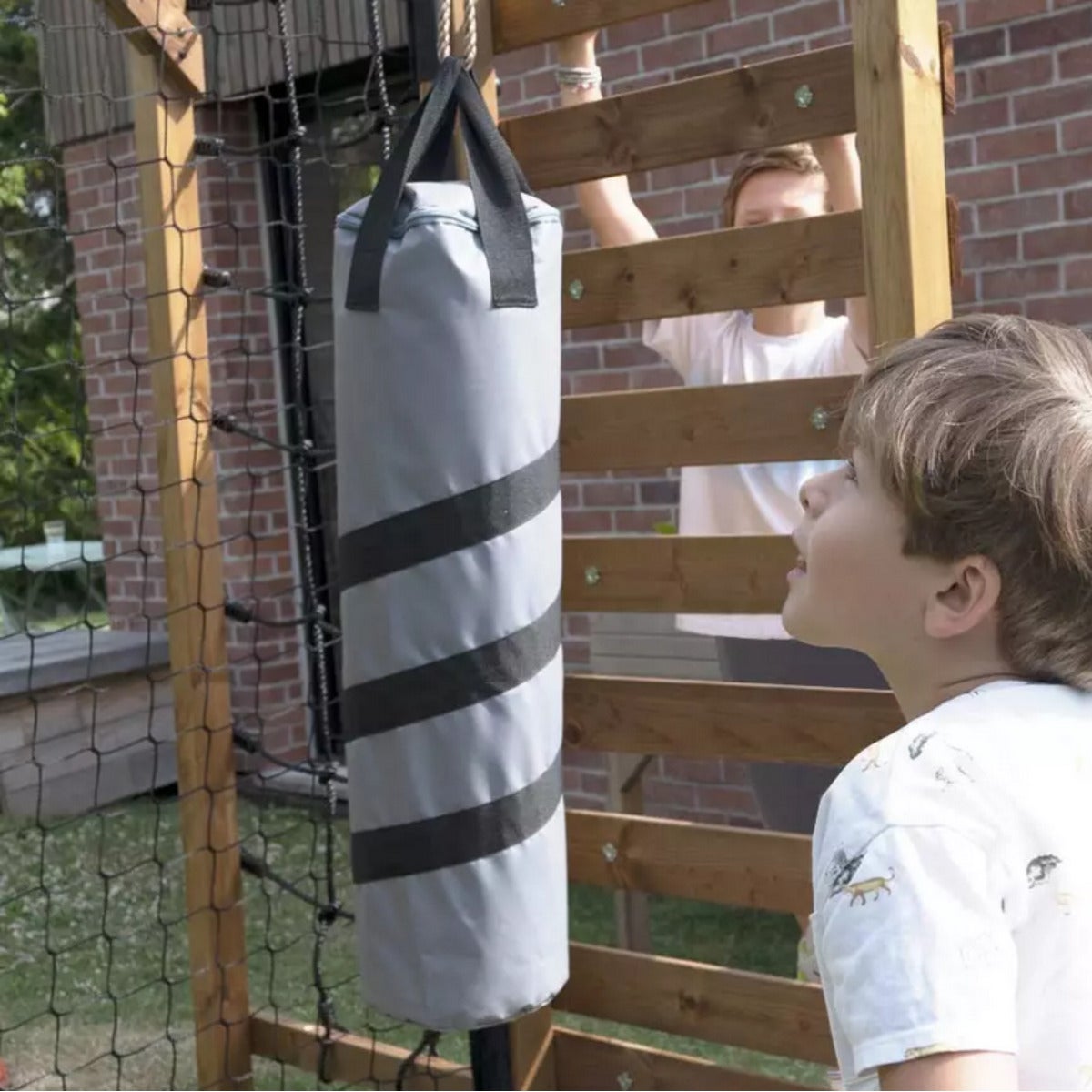 Soulet Multi-Speeltoestel Odin met Klimrek, Monkey Bars, Doel, Basket en Bokszak