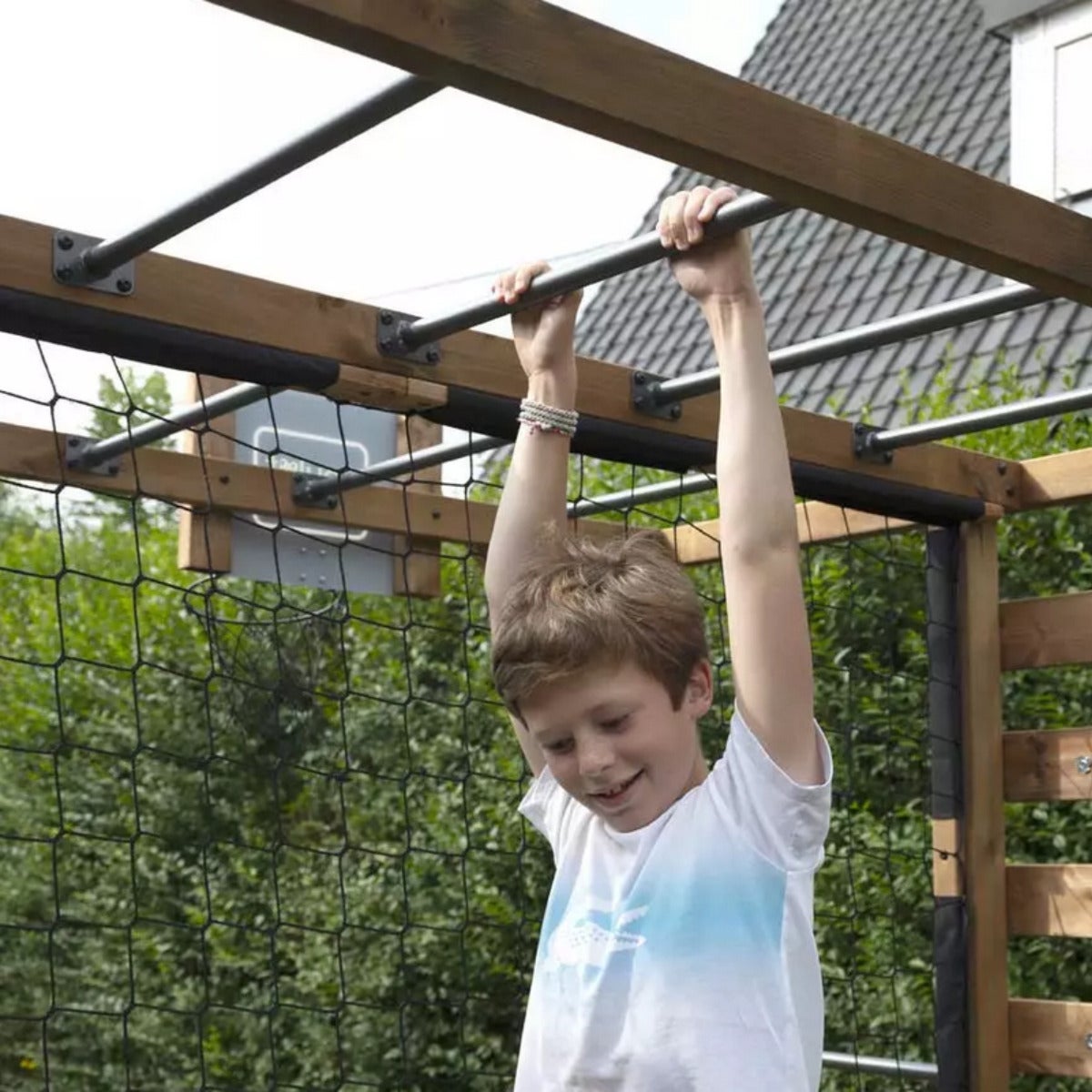 Soulet Multi-Speeltoestel Odin met Klimrek, Monkey Bars, Doel, Basket en Bokszak