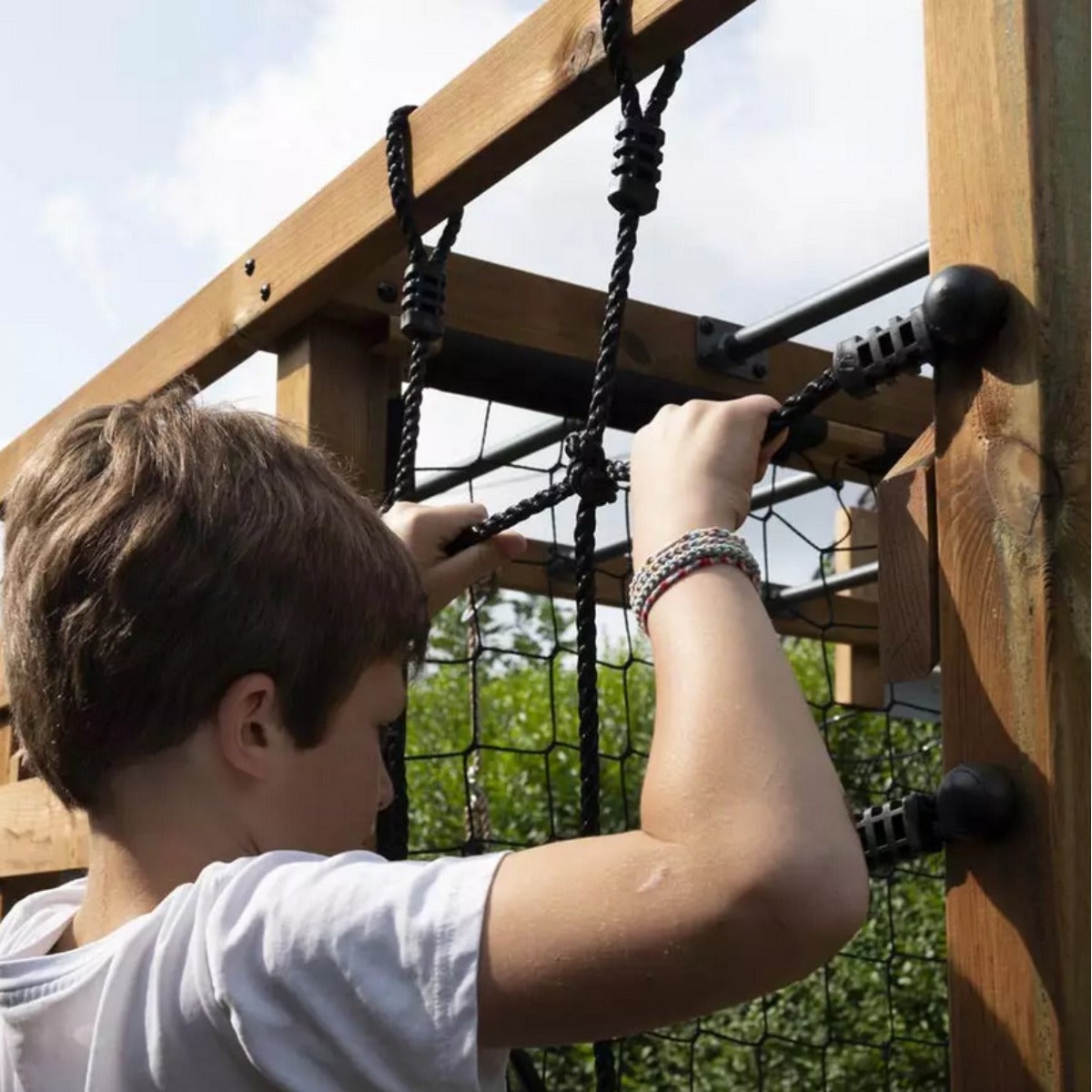 Soulet Multi-Speeltoestel Odin met Klimrek, Monkey Bars, Doel, Basket en Bokszak