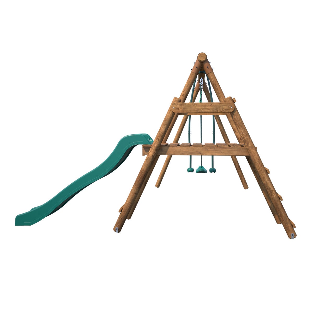 Soulet Speeltoestel Menthe met Glijbaan, Enkele Schommel en Wip