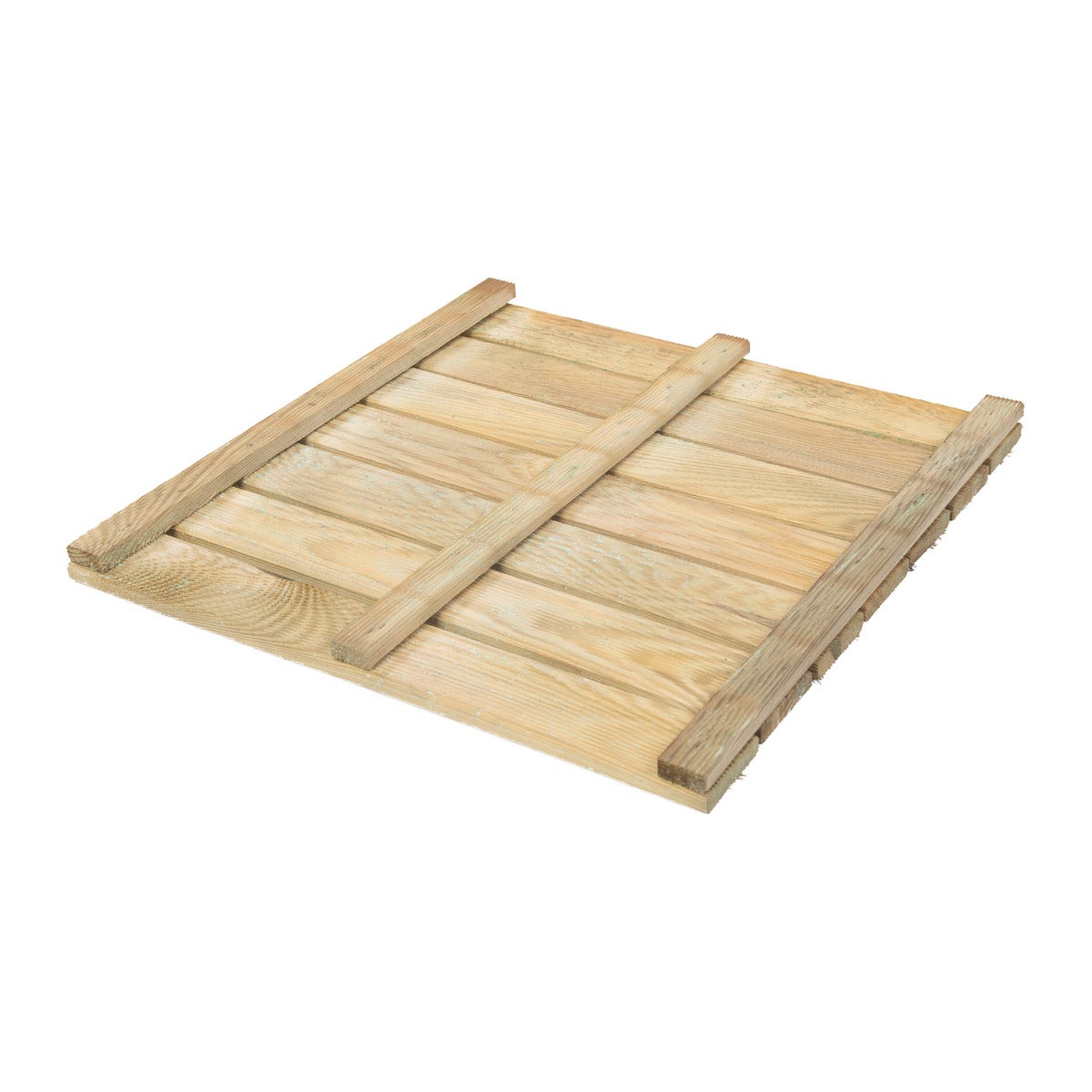 Terrastegel Reliëf Geïmpregneerd Grenen Hout 50 x 50 cm