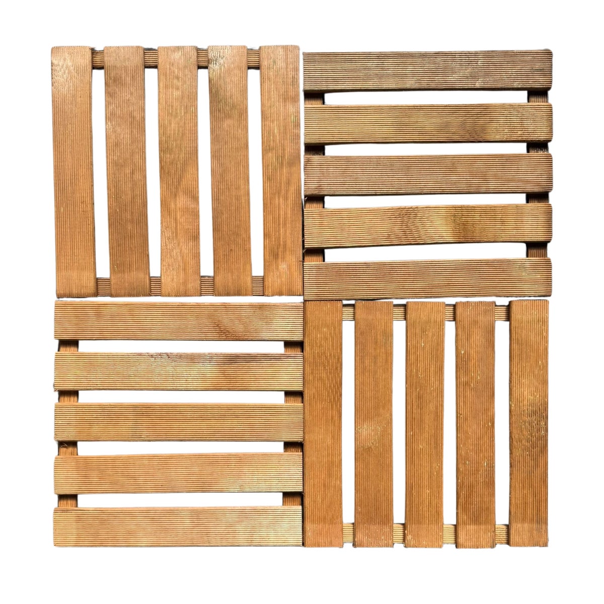 Terrastegel Lara Bruin Geïmpregneerd Grenen 40 x 40 cm